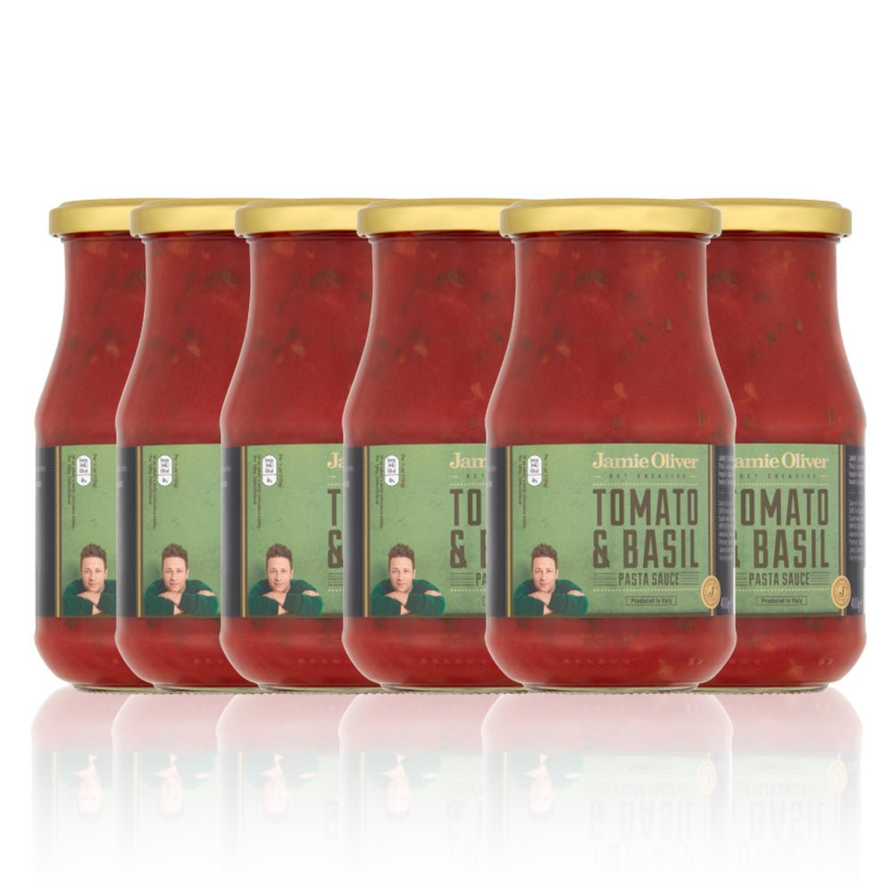 Jamie Oliver Tomato Basil Pasta Sauce 400g Gustomo